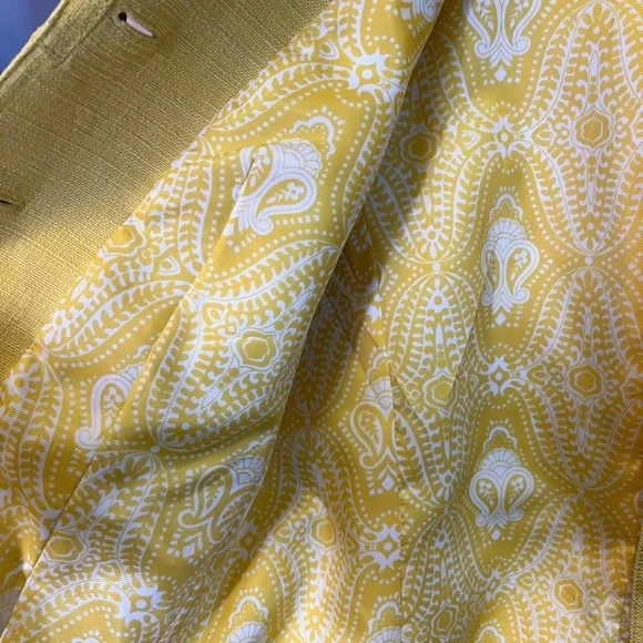 Silk Linen Talbots Jacket - Picture 7 of 8